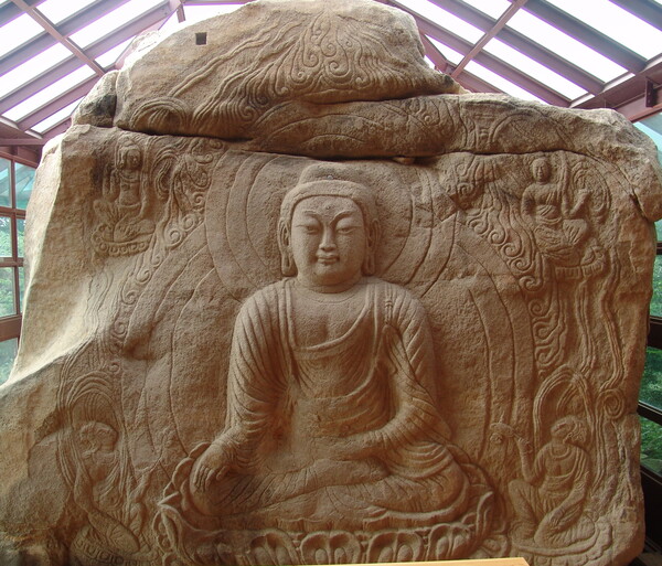 해남 대흥사 북미륵암 마애여래좌상