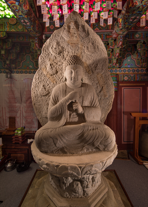 대구 동화사 비로암 석조비로자나불좌상